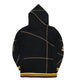 Bowie State University 93 Frankenstein Hoodie Black/Gold Frankenstein Hoodie alternate product image