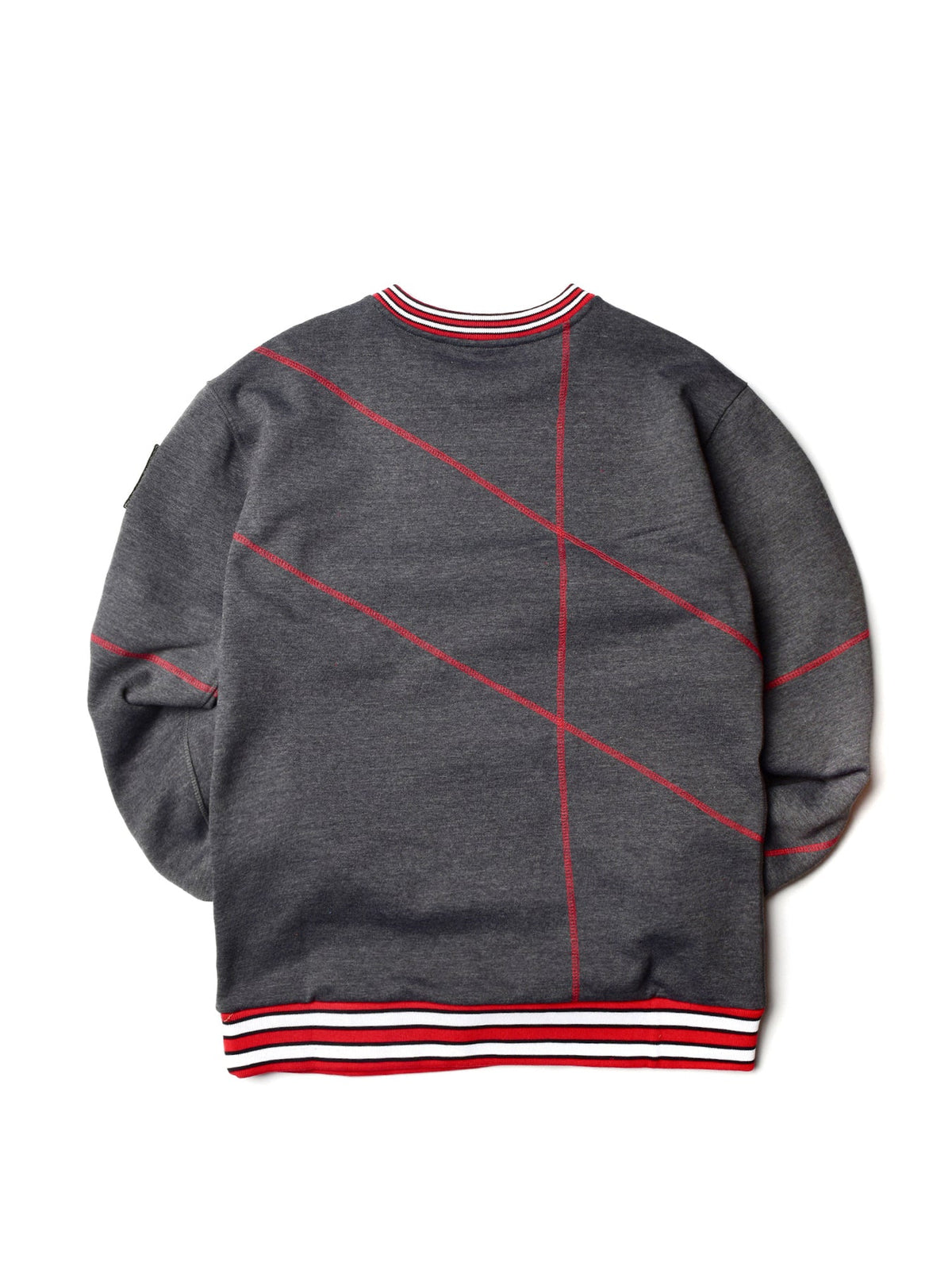 Clark Atlanta University Original '92 "Frankenstein" Crewneck Charcoal Grey/Red Frankenstein Crewneck alternate product image