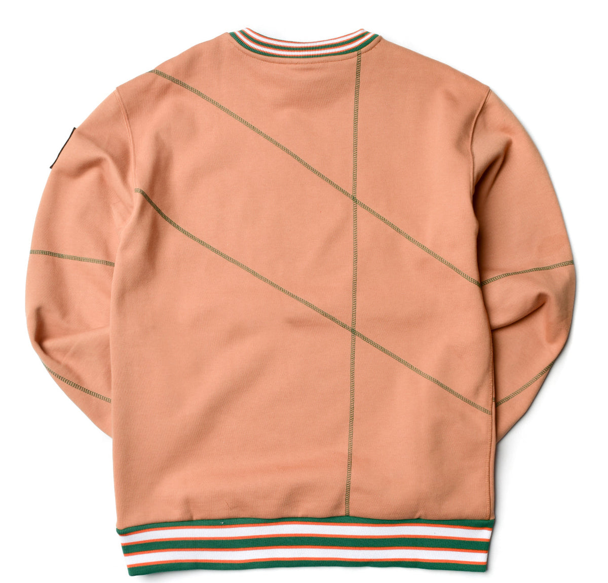 Florida A&M University Original '92 "Frankenstein" Crewneck Butter Rum / Kelly Green Frankenstein Crewneck alternate product image