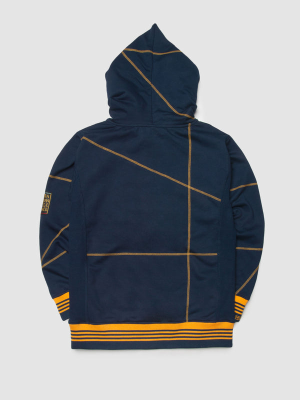 North Carolina A&T University 93 Frankenstein Hoodie Navy/Gold Frankenstein Hoodie alternate product image