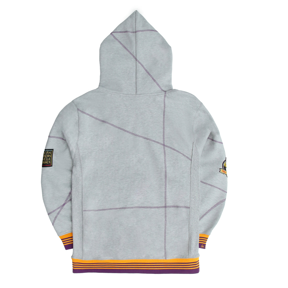 Benedict University 93 Frankenstein Hoodie MDH.Grey / Purple / Gold - AACA 30th Anniversary Special Edition