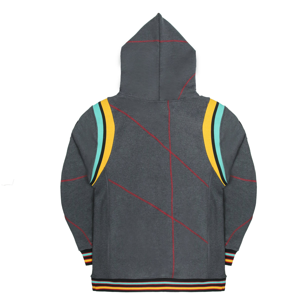 30th Anniversary AACA Frankenstein Stitched Hoodie Charcoal/Red Frankenstein Hoodie alternate product image