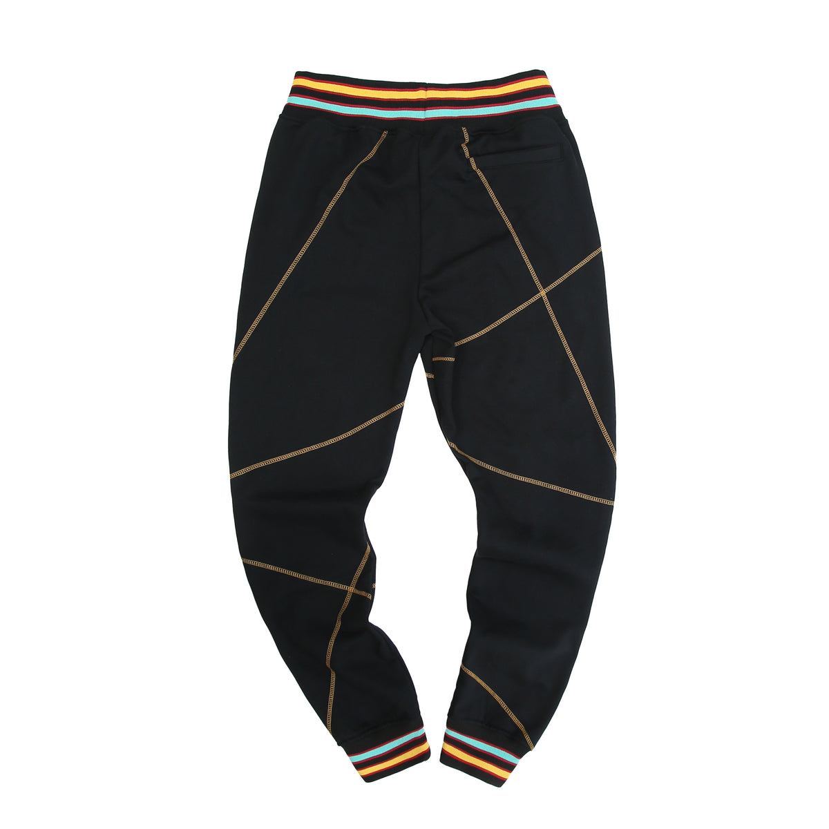 AACA Original 92 Frankenstein Stitched Sweatpants Black/Gold Frankenstein Sweatpants alternate product image