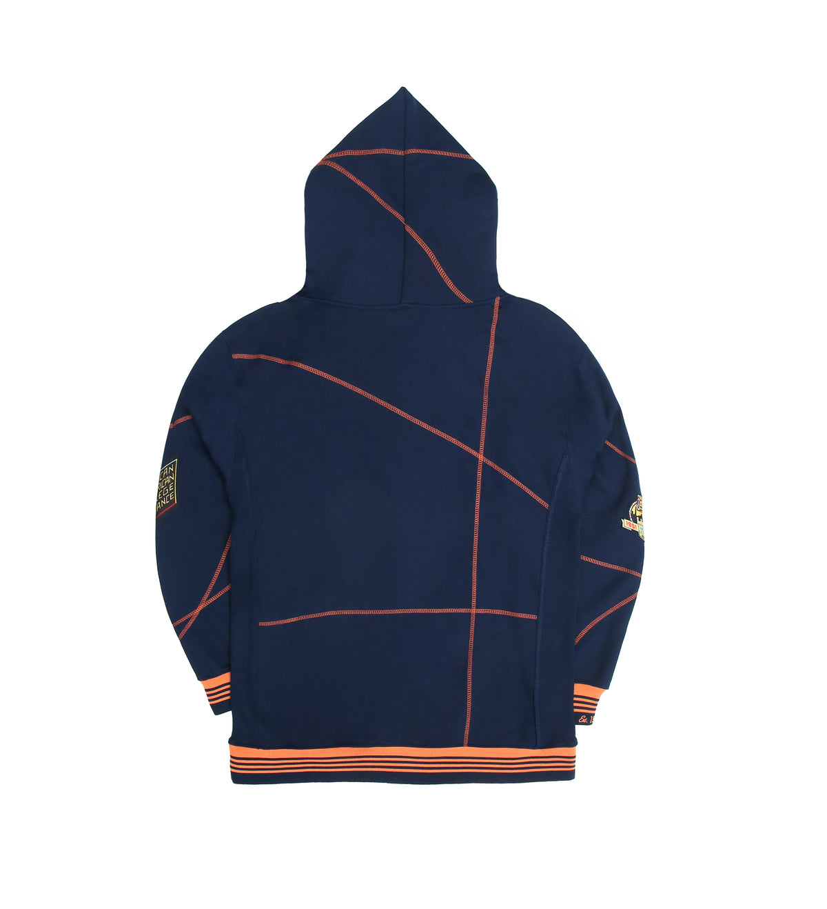 Langston 93 Frankenstein Hoodie Navy/Orange Frankenstein Hoodie alternate product image