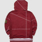 Morehouse College 93 Frankenstein Hoodie Maroon/White Frankenstein Hoodie alternate product image