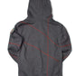 FTP Fayetteville State University Original 92 Frankenstein Stitched Hoodie Charcoal Grey / Red Frankenstein Hoodie alternate product image
