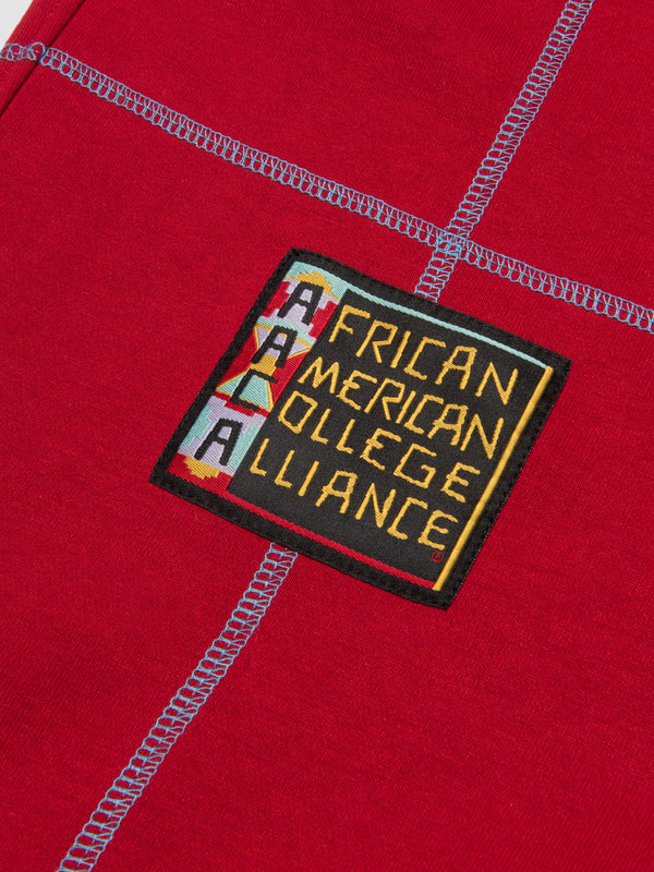 AACA Fresh 93 Frankenstein Jogger RED/CAROLINA Delaware State University Frankenstein Sweatpants detail image