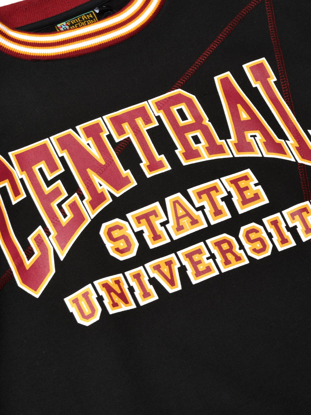 Central State University Original '92 "Frankenstein" Crewneck Black/Maroon Frankenstein Crewneck alternate product image
