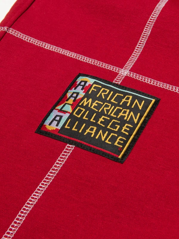 AACA Fresh 93 Frankenstein Jogger RED/WHITE Howard University Frankenstein Sweatpants detail image