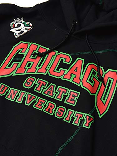 FTP Chicago State University AACA Original 92 Frankenstein Stitched Hoodie Black/Kelly Green Frankenstein Hoodie alternate product image