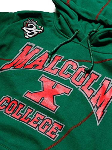 FTP Malcolm X College AACA Original 92 Frankenstein Stitched Hoodie Kelly Green/Red Frankenstein Hoodie alternate product image
