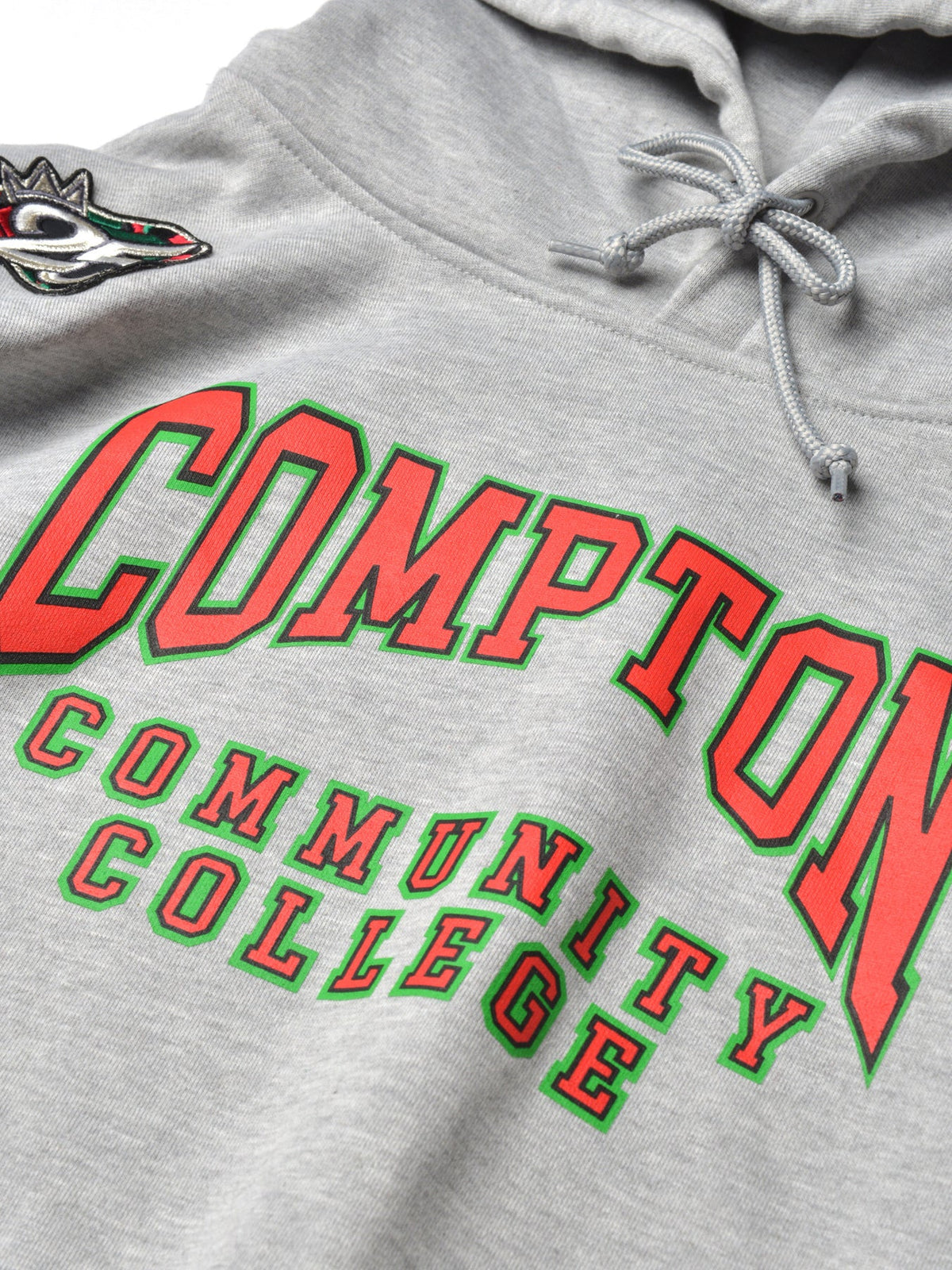 FTP Compton Community College Classic 91 Hoodie MDH. Grey Compton College Classic Hoodie alternate product image