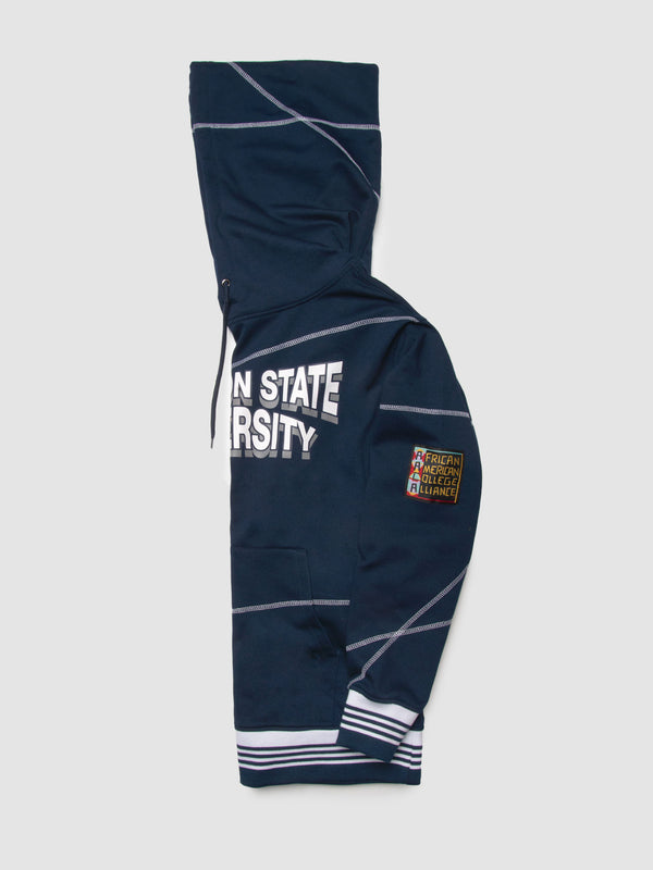 Jackson State 93 Frankenstein Hoodie Navy/White Jackson State University Frankenstein Hoodie alternate product image