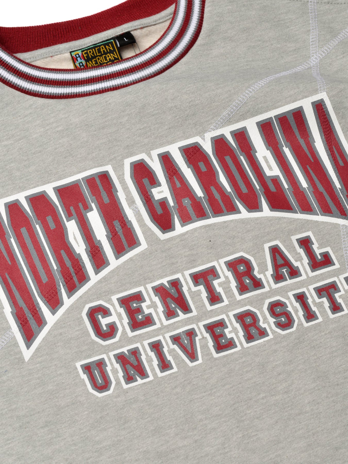 North Carolina Central University Original '92 "Frankenstein" Crewneck Mdh Grey/White Frankenstein Crewneck alternate product image