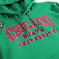 AACA Chicago Hoodie | Green Chicago State University Classic Hoodie detail image