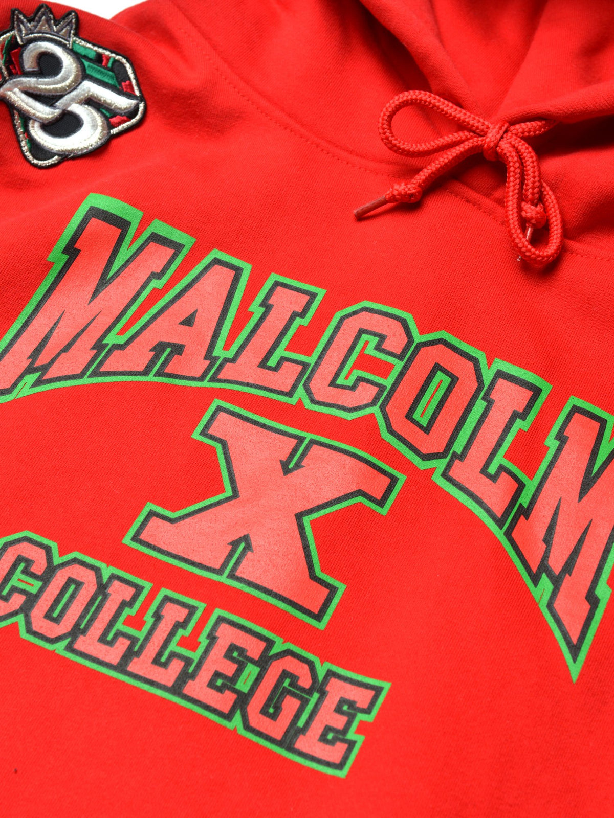 FTP Malcolm X College Classic 91 Hoodie Red Classic Hoodie alternate product image