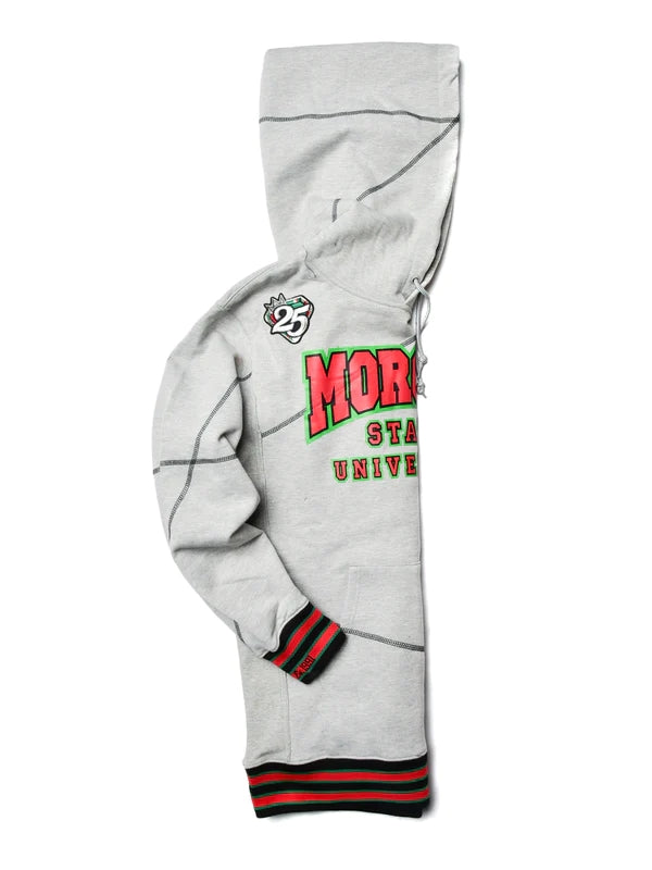 FTP Morgan State University 92 Frankenstein Stitched Hoodie MDH.Grey / Black Frankenstein Hoodie alternate product image