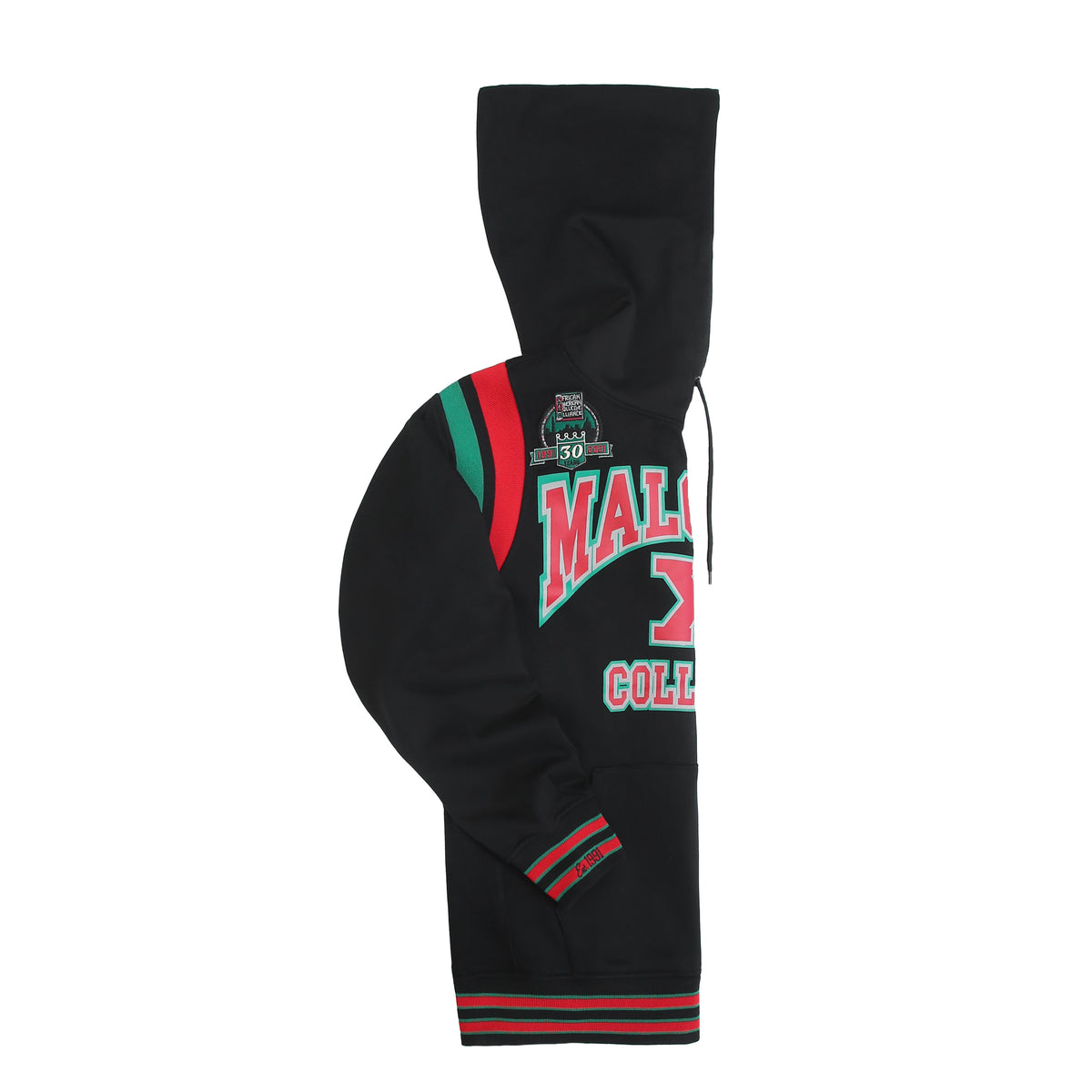30th Anniversary FTP Malcolm X College Hoodie All Black Classic Hoodie alternate product image