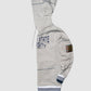 Jackson State 93 Frankenstein Hoodie MDH.Grey / Navy Jackson State University Frankenstein Hoodie alternate product image