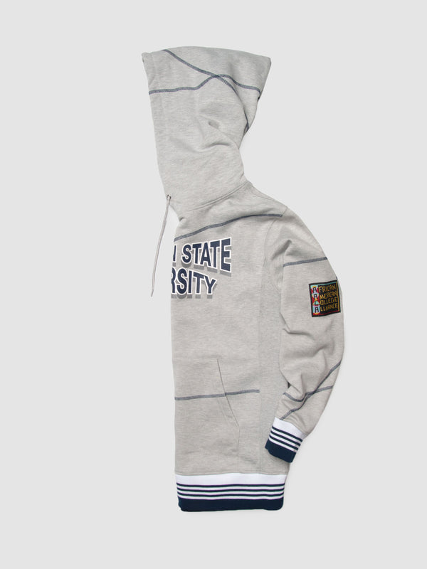 Jackson State 93 Frankenstein Hoodie MDH.Grey / Navy Jackson State University Frankenstein Hoodie alternate product image