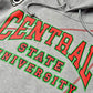 FTP Central State University Original 92 Frankenstein Stitched Hoodie MDH. Grey / Red Frankenstein Hoodie alternate product image