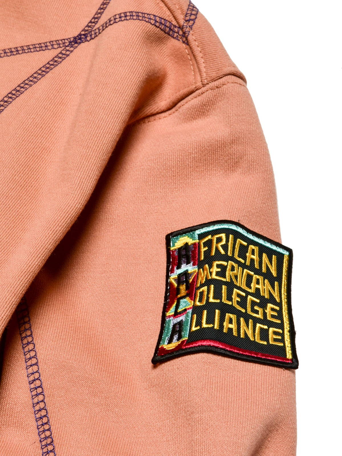 Prairie View A&M University Original '92 "Frankenstein" Crewneck Butter Rum/ Purple Frankenstein Crewneck detail image