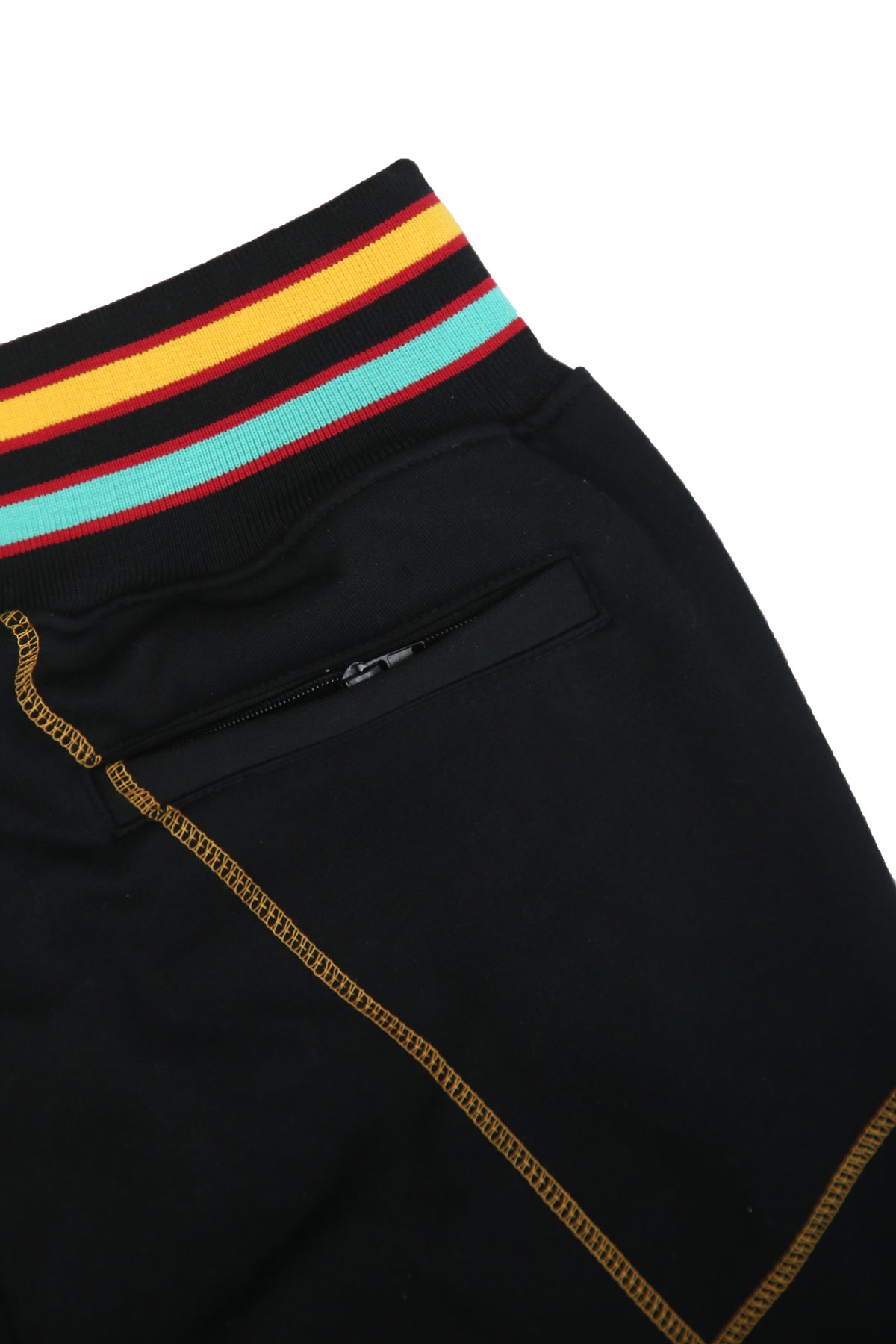 AACA Original 92 Frankenstein Stitched Sweatpants Black/Gold Frankenstein Sweatpants alternate product image