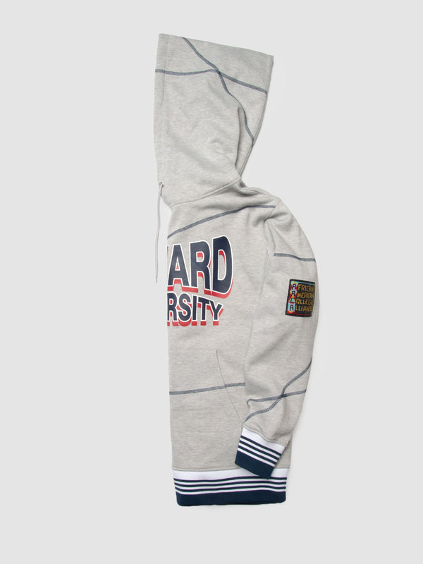 Howard University 93 Frankenstein Hoodie MDH.Grey / Navy Frankenstein Hoodie alternate product image