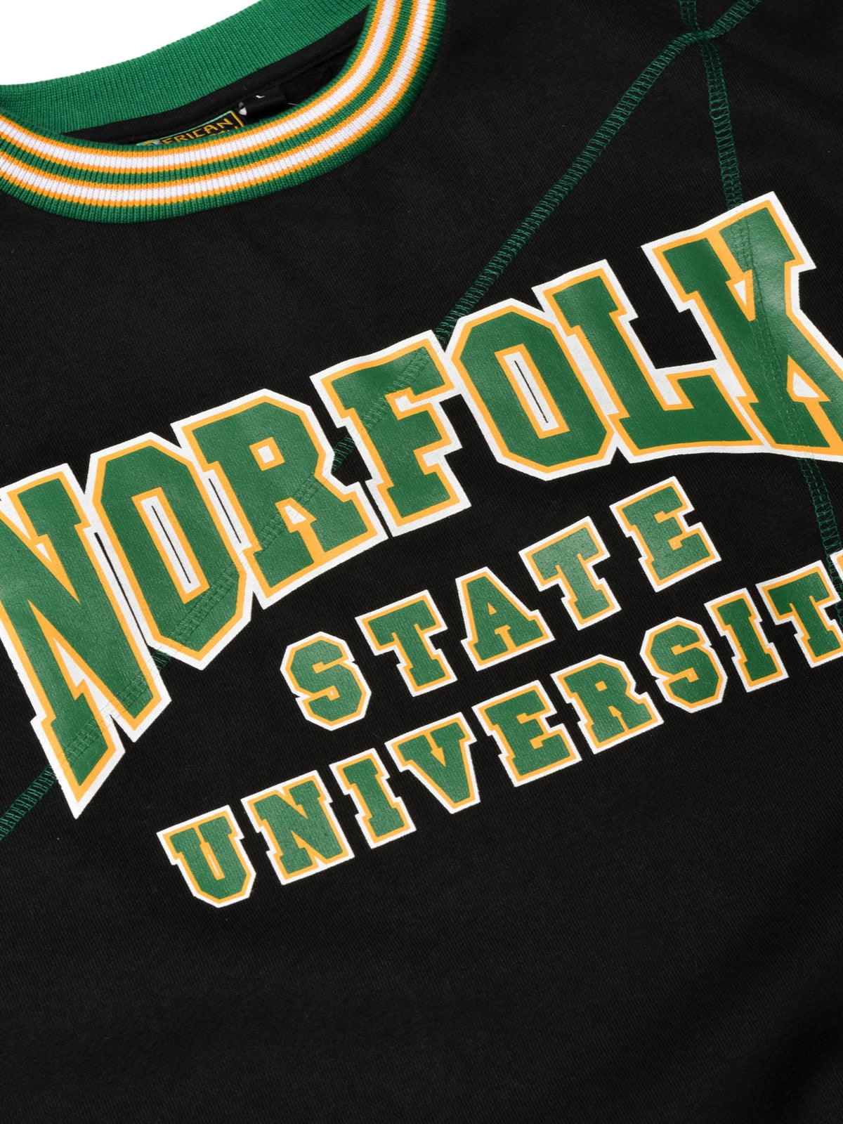 Norfolk State University Original '92 "Frankenstein" Crewneck Black / Green Frankenstein Crewneck alternate product image