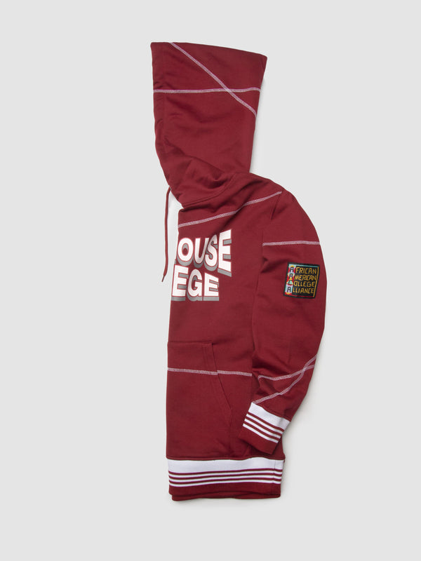 Morehouse College 93 Frankenstein Hoodie Maroon/White Frankenstein Hoodie alternate product image