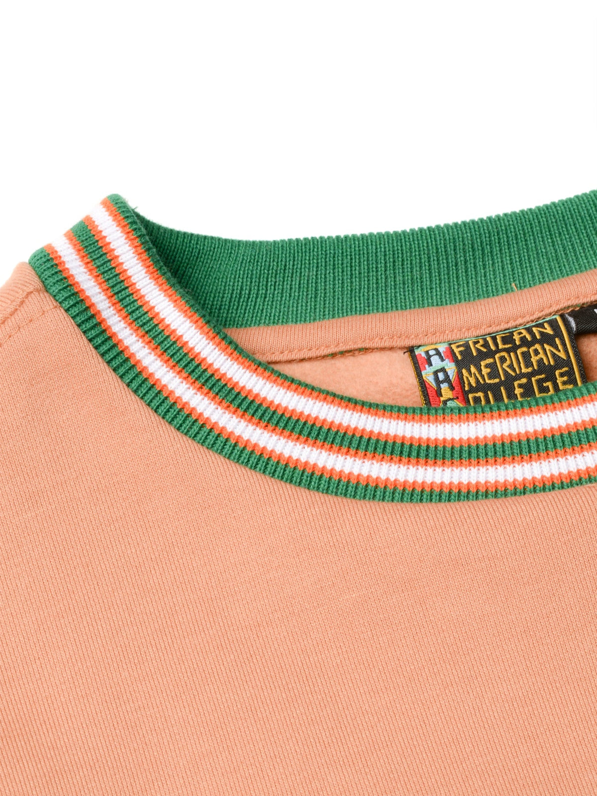 Florida A&M University Original '92 "Frankenstein" Crewneck Butter Rum / Kelly Green Frankenstein Crewneck detail image