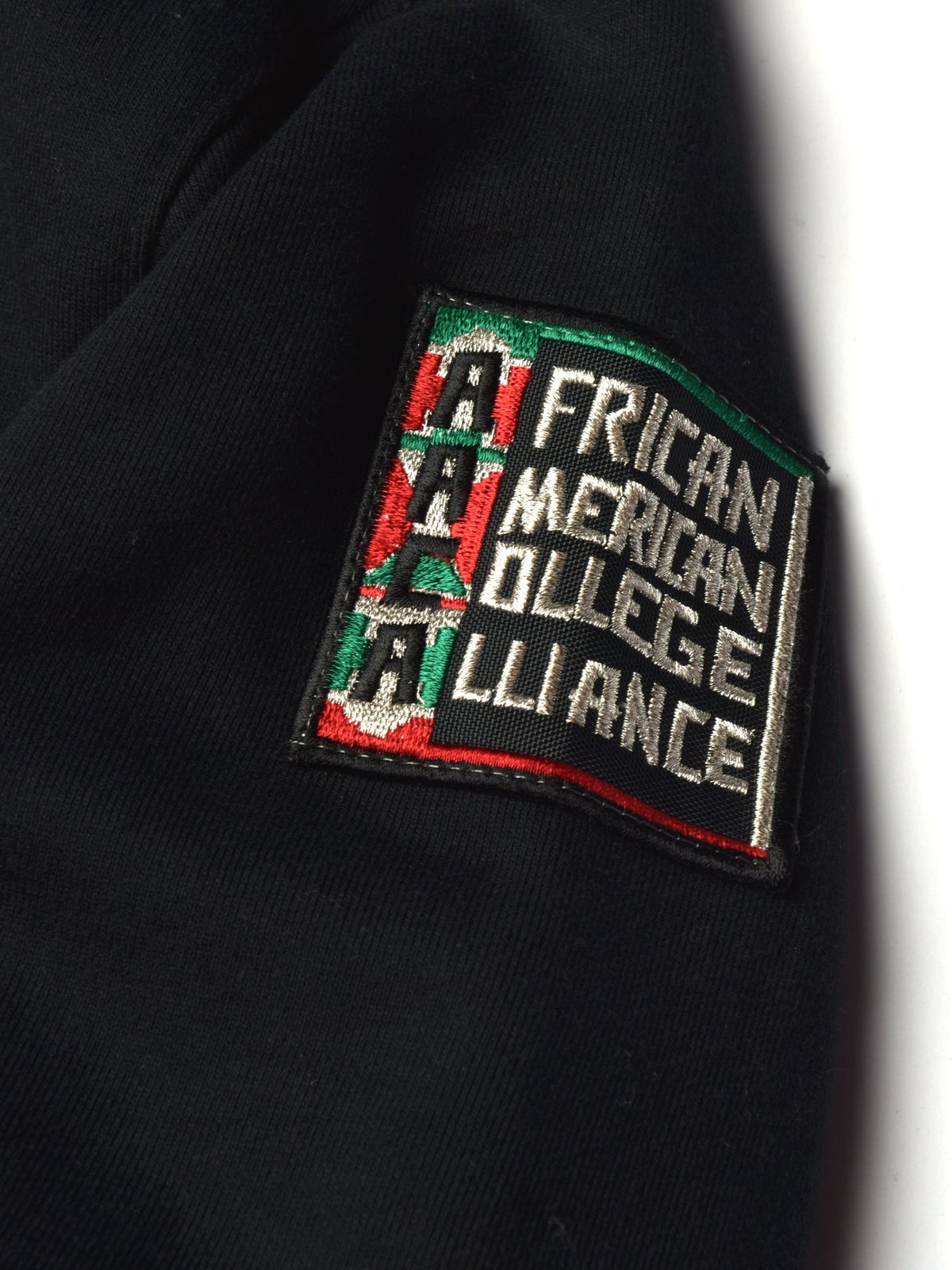 FTP Morgan State University 92 Frankenstein Stitched Hoodie Black / Red Frankenstein Hoodie detail image