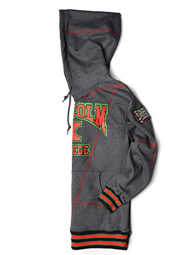 FTP Malcolm X College Frankenstein 92 Stitch Hoodie Charcoal Grey/ Red Frankenstein Hoodie alternate product image
