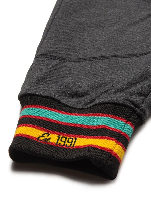 AACA Original 92 Frankenstein Stitched Sweatpants Charcoal/Black Frankenstein Sweatpants detail image