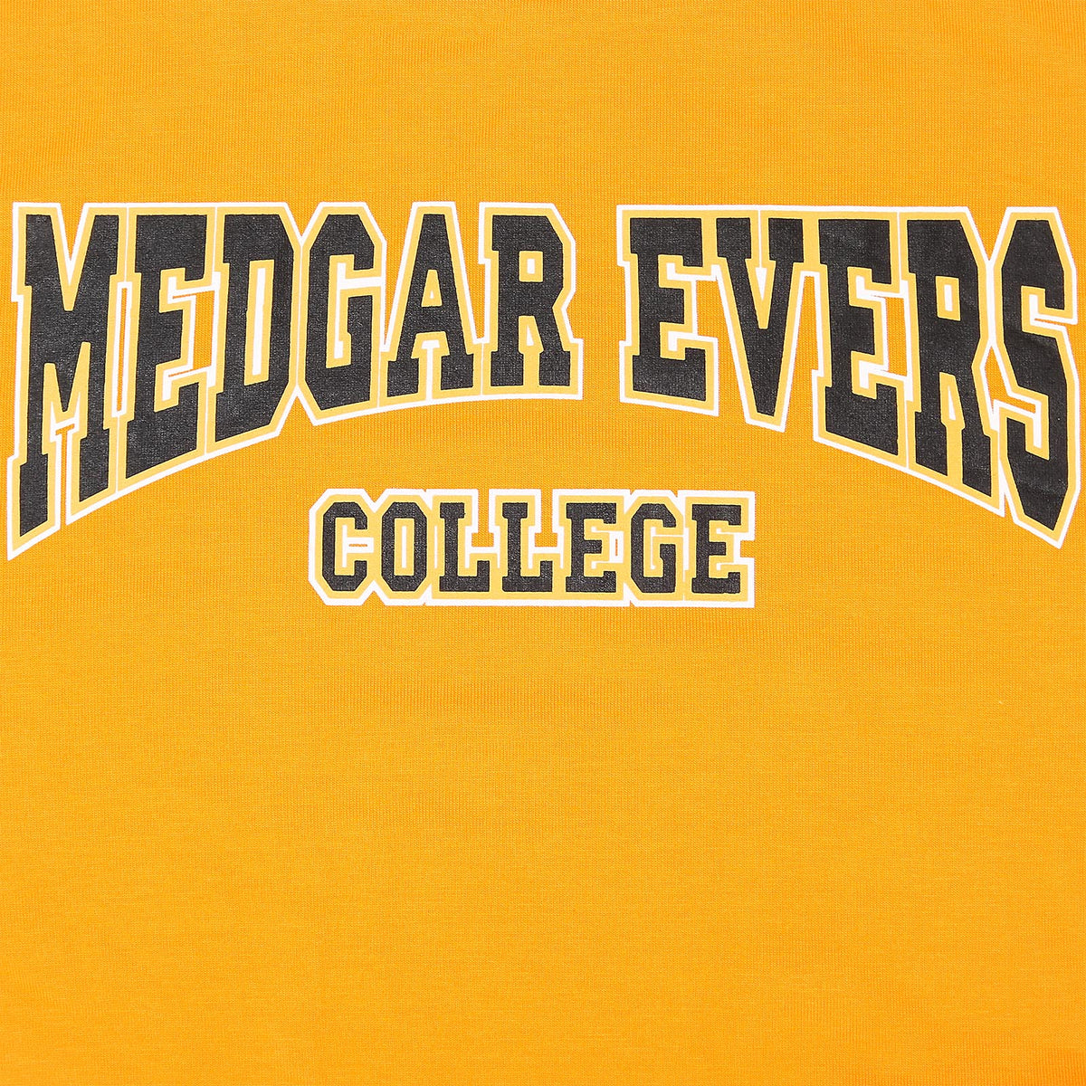 Medgar Evers College AACA Classic 91 T-Shirt Gold Classic Tee detail image