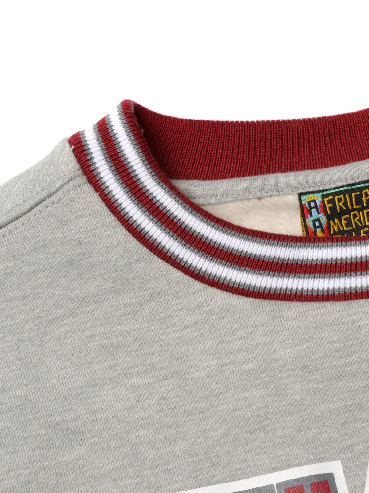 North Carolina Central University Original '92 "Frankenstein" Crewneck Mdh Grey/White Frankenstein Crewneck detail image