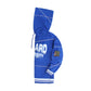 Dillard University 93 Frankenstein Hoodie Royal Blue/White Frankenstein Hoodie detail image