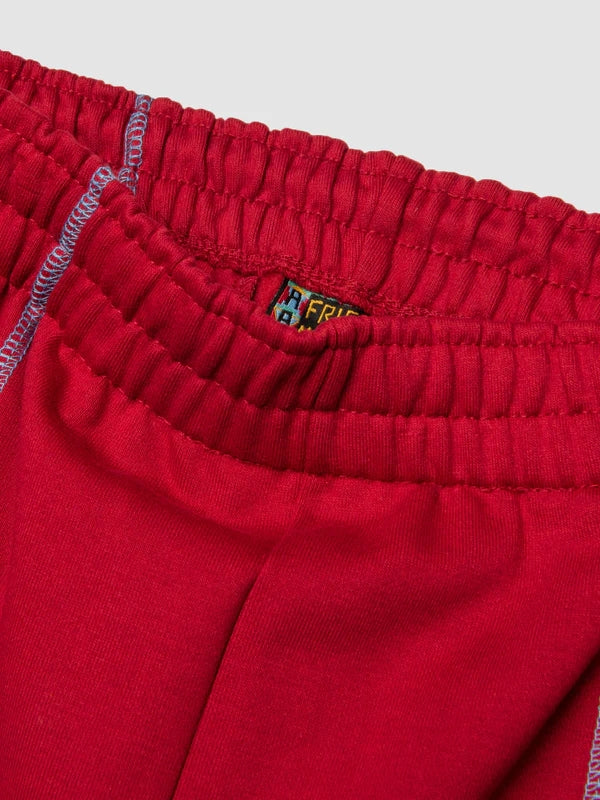 AACA Fresh 93 Frankenstein Jogger RED/CAROLINA Delaware State University Frankenstein Sweatpants detail image