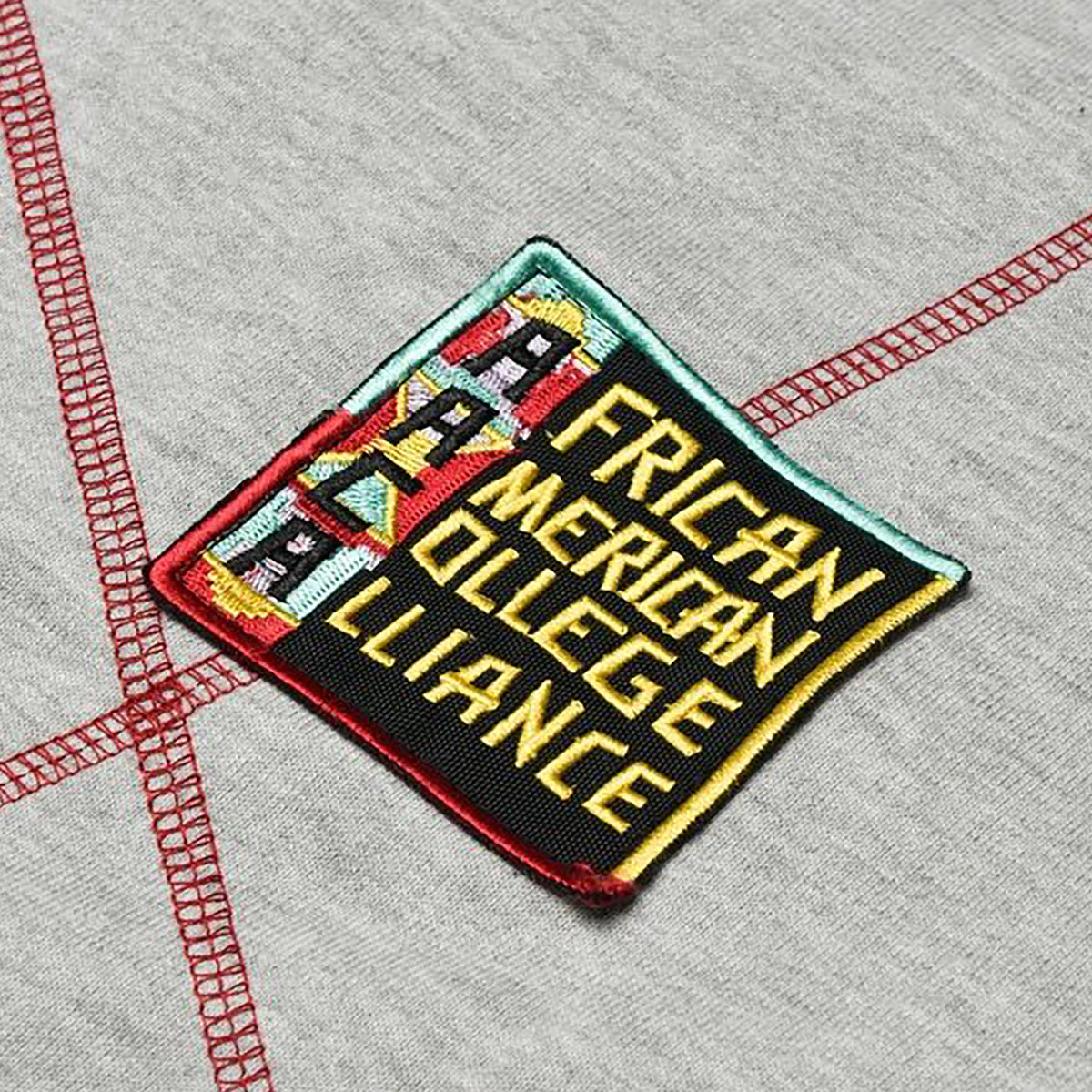 AACA Original 92 Frankenstein Stitched Sweatpants MDH.Grey / Red Frankenstein Sweatpants detail image