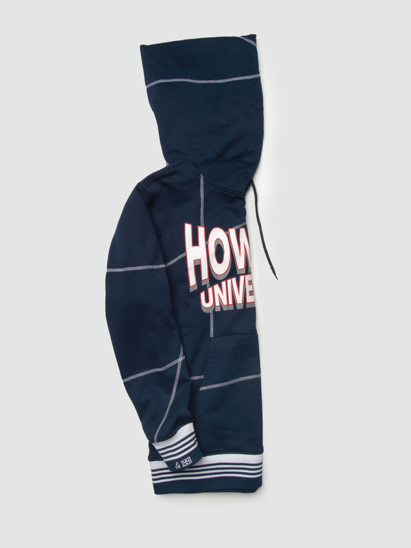 Howard University 93 Frankenstein Hoodie Navy/White Frankenstein Hoodie detail image
