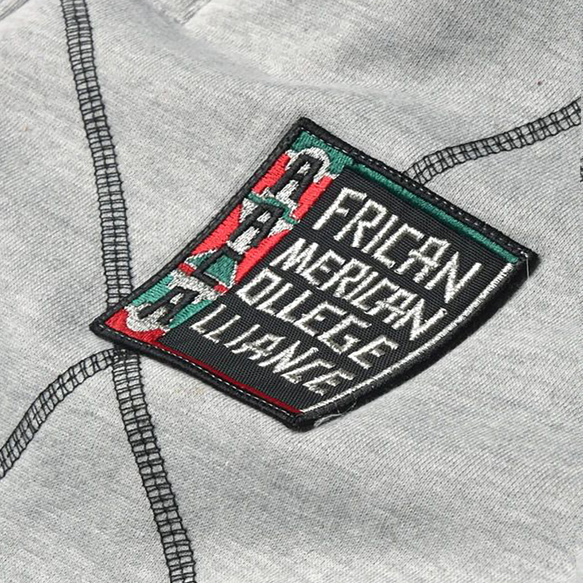FTP Original 92 Frankenstein Stitched Sweatpants MDH.Grey / Black Compton College Frankenstein Sweatpants detail image