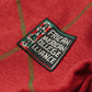 FTP Original 92 Frankenstein Stitched Sweatpants Red / Kelly Green Malcolm X College Frankenstein Sweatpants detail image