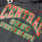 FTP Central State University 92 Frankenstein Stitched Hoodie Charcoal Grey/Red Frankenstein Hoodie detail image