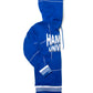 Hampton U. Fresh 93 Frankenstein Hoodie Royal/White Hampton University Frankenstein Hoodie detail image