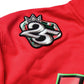 FTP Tuskegee University 92 Frankenstein Stitched Hoodie Red / Kelly Green Frankenstein Hoodie detail image