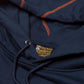 Morgan State 93 Frankenstein Hoodie Navy/Orange Morgan State University Frankenstein Hoodie detail image