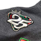 FTP Norfolk State University Classic 91 Hoodie Charcoal Grey / Kelly Green Classic Hoodie detail image