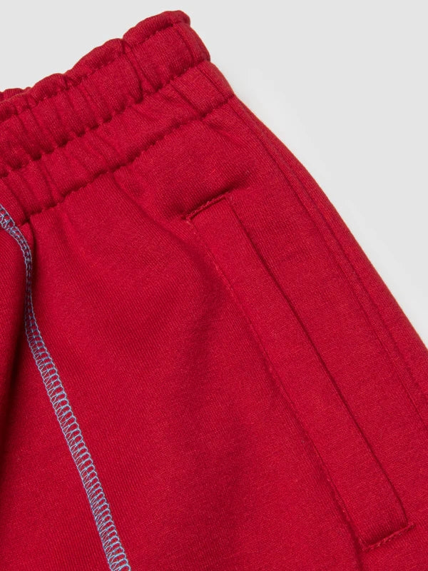 AACA Fresh 93 Frankenstein Jogger RED/CAROLINA Delaware State University Frankenstein Sweatpants detail image