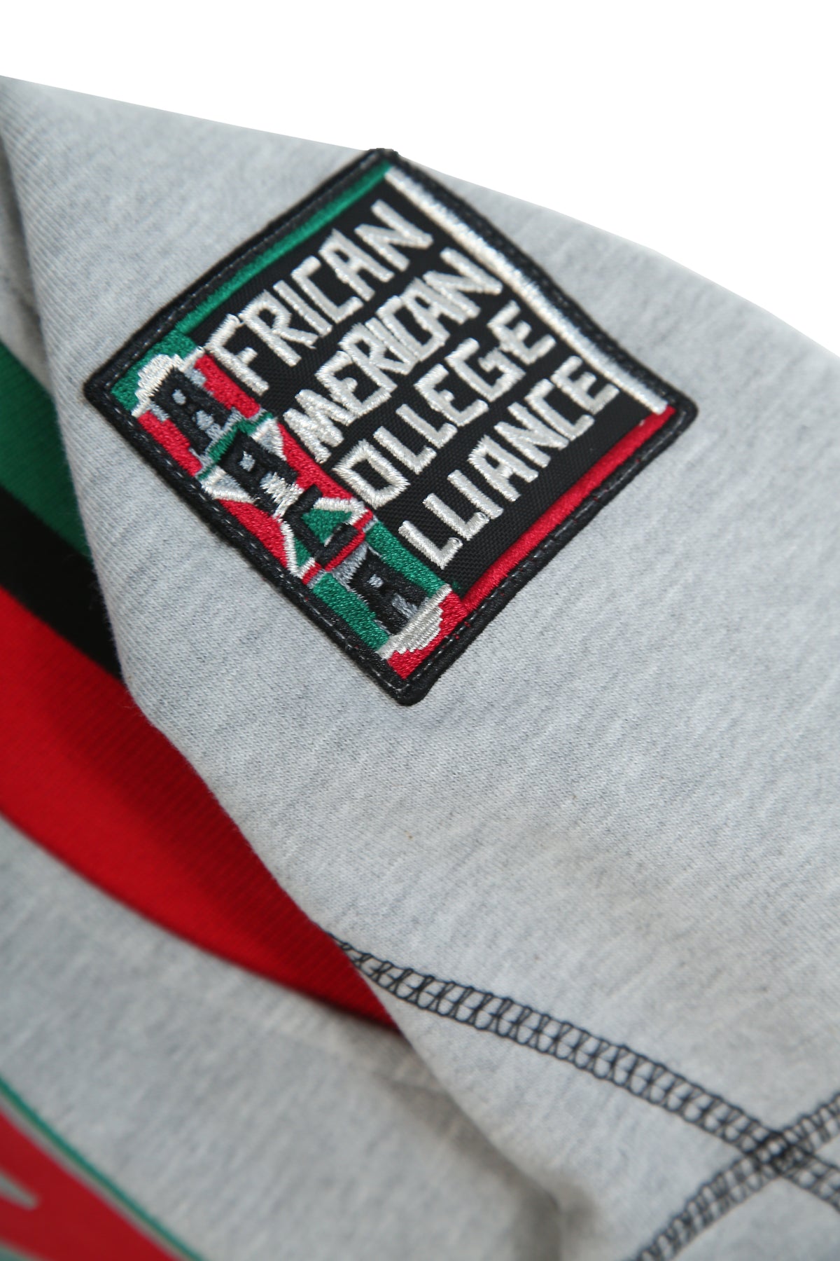 30th Anniversary FTP Compton Community College Frankenstein Stitched Hoodie MDH.Grey / Black Compton College Frankenstein Hoodie detail image