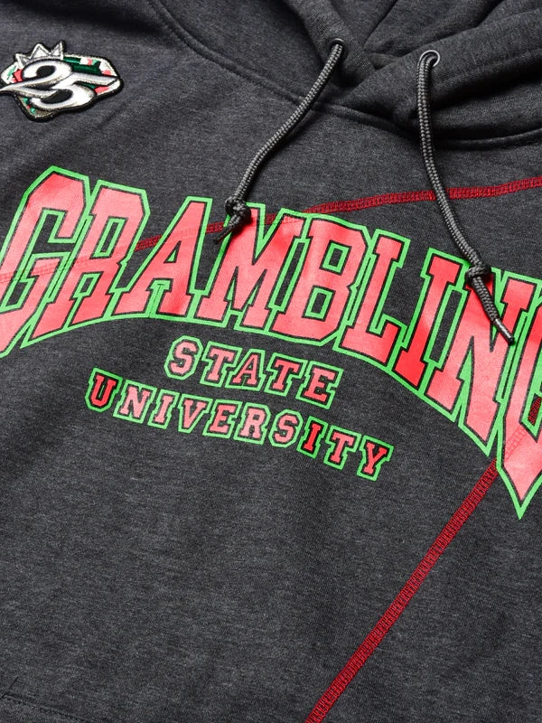 FTP Grambling State University AACA Original 92 Frankenstein Stitched Hoodie Charcoal/Red Frankenstein Hoodie detail image